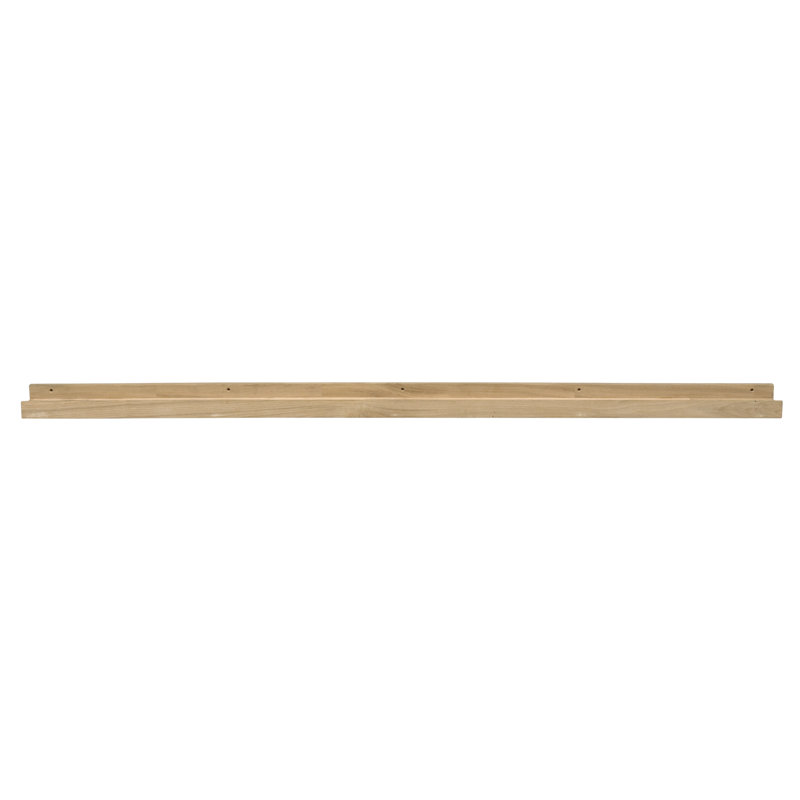 Morehouse Wood Floating Shelf, 6cm H x 170cm W x 10cm D