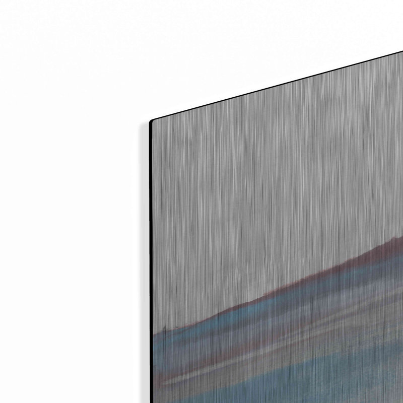 Brayden Studio «Purist Cassis II» par Chris Paschke, art mural en métal, H 12 po x l 12 po