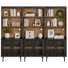 Armoire de rangement 72 po x l 94,5 po avec garde-manger et bibliothèque réglable