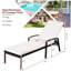 Chaise longue d'extérieur en métal Kestrel-86830200