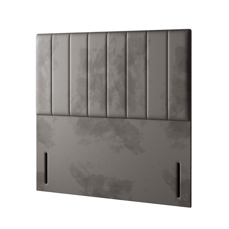 Hedley Upholstered Headboard, Grey, Small Double (4')