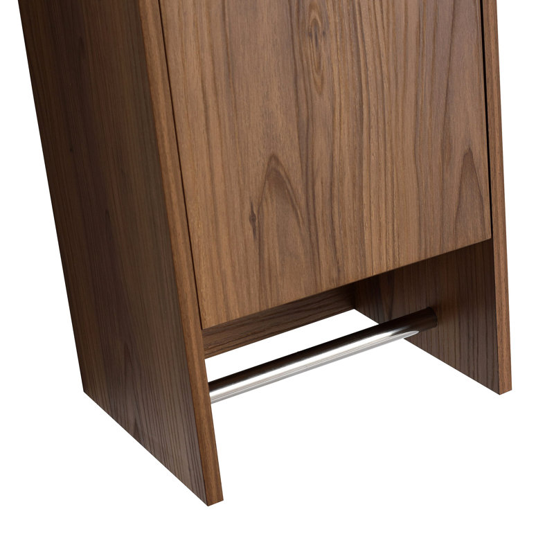 Petite armoire latérale murale, porte à fermeture douce, convenant à une petite salle de bain, bureau, salle de rangement