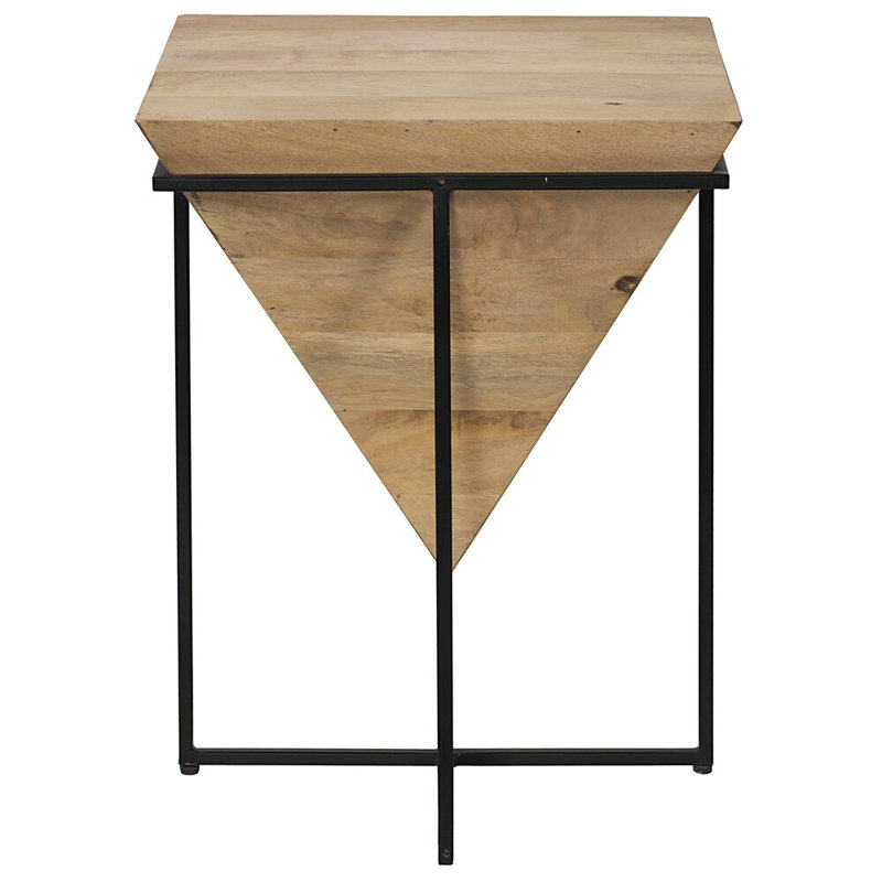 Elutheria 45cm W Solid Wood Bedside Table