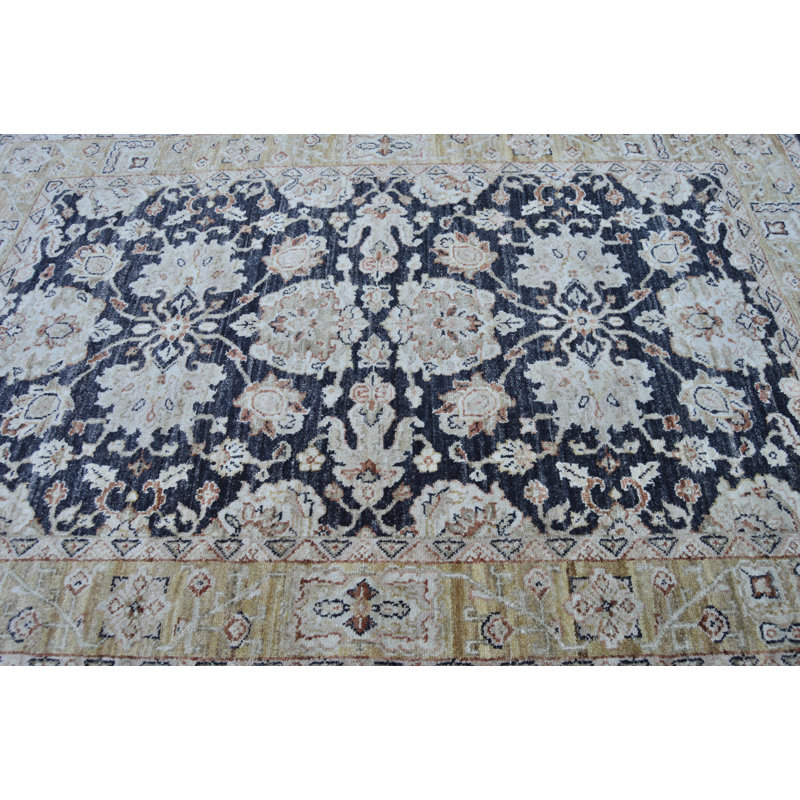 One-of-a-Kind 4' X 6'4" Hand Knotted Area Rug