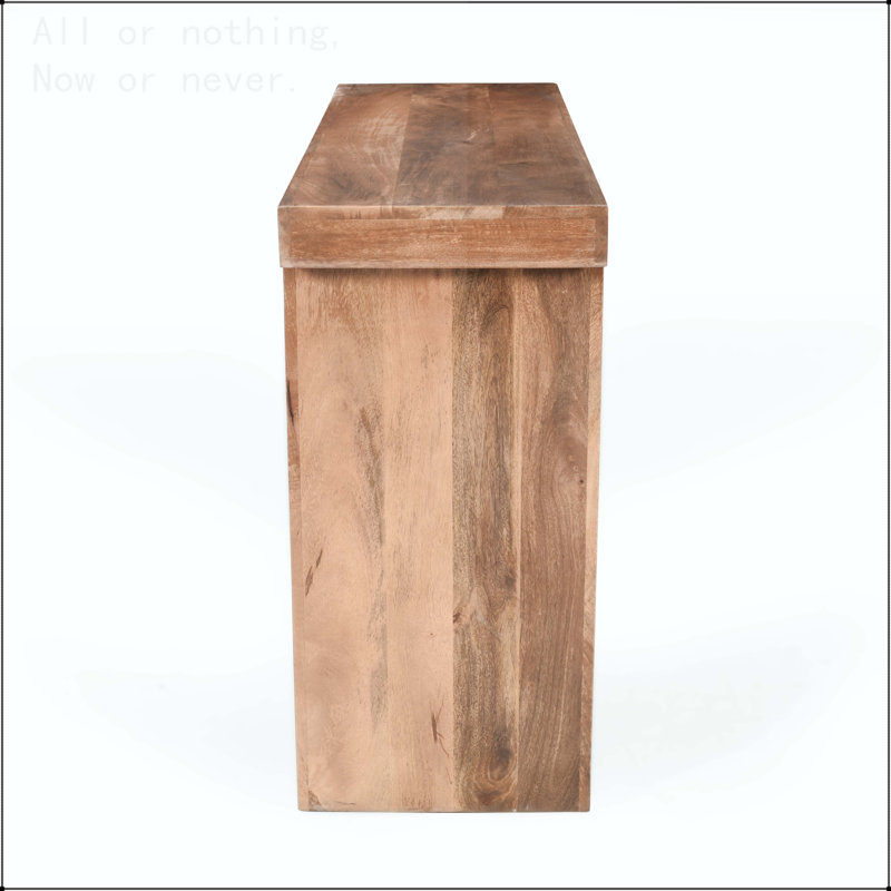 Console Farmhouse en bois de manguier au design minimaliste, Miel