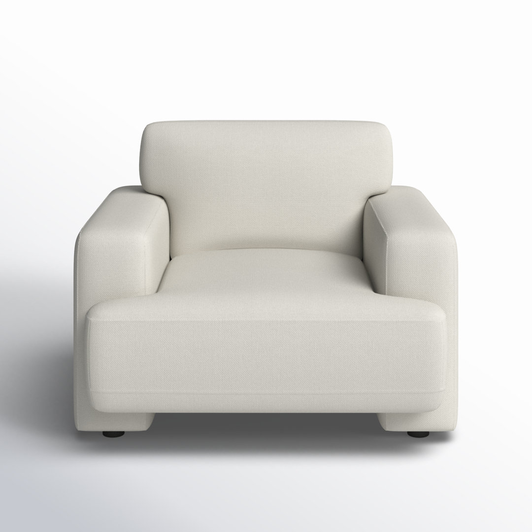 Ives 42'' Oversized Upholstered Armchair AllModern Body 
