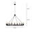 Halleck 24-Light Wagon Wheel Chandelier