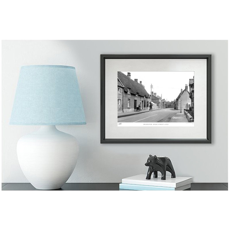 Irchester, High Street C1955 by Francis Frith - Single Picture Frame Print, 45cm H x 60cm W x 2.3cm D
