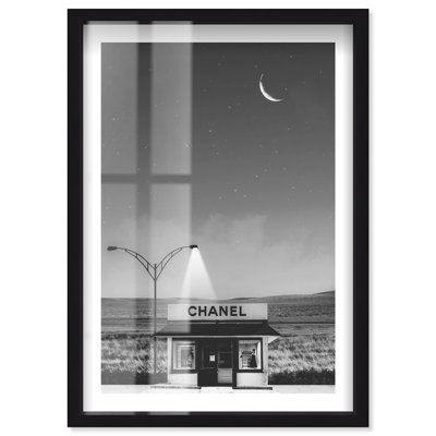 Glam at night Shadowbox Print by Notoriart