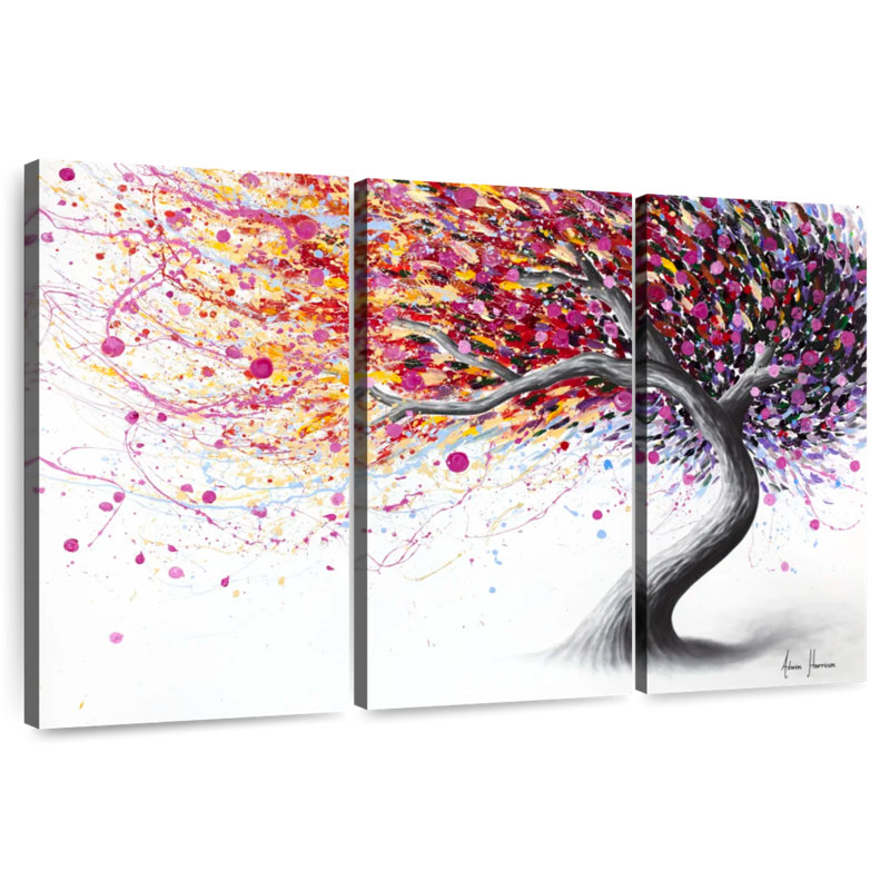 Arbre floral Harnek, H 32 po x l 50 po