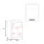 Meuble-lavabo de salle de bain avec lavabo, 1 porte-989161833