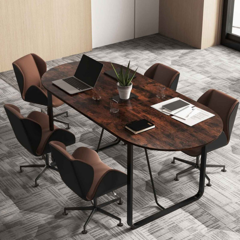 Table de bureau 71 po ovale