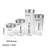 Glass Canister - Set of 4