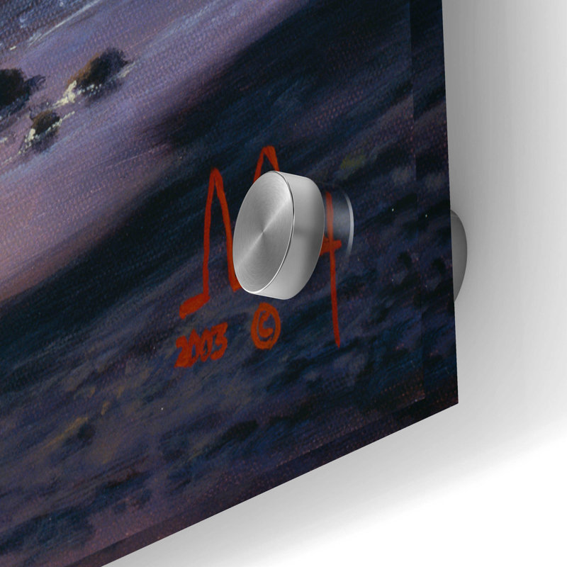 Sur impression plastique / acrylique, H 24 po x l 36 po x P 0,2 po