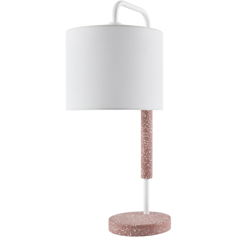 Lampe de table Edwind, Rosé