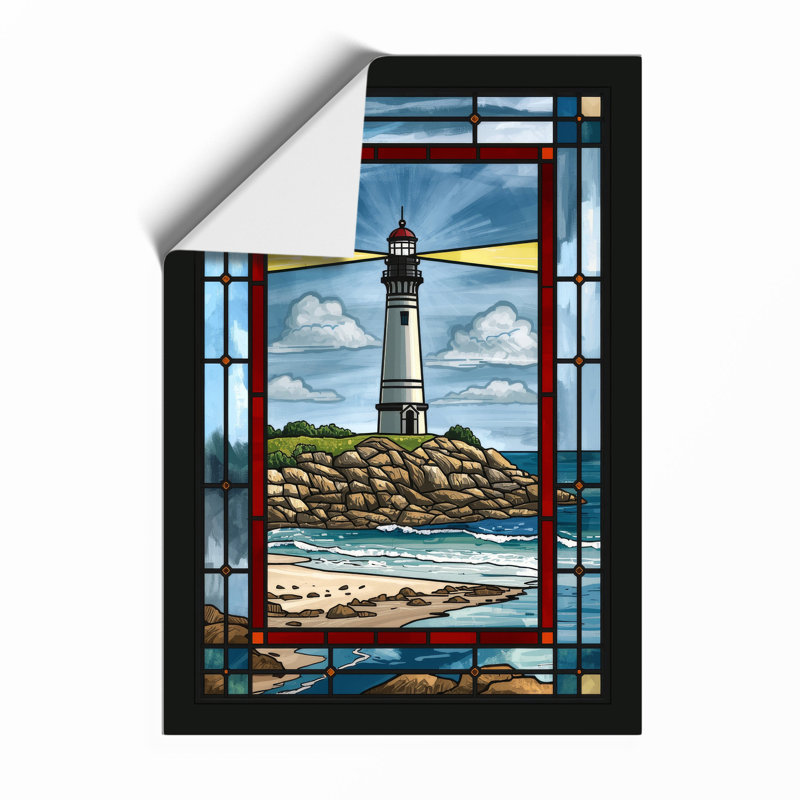 Lighthouse Keeper Geometric - Print, Unframed, A3 - 42.0 x 29.7 cm