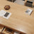 Brown Rectangular Solid Wood with 6 drawers desk-1201844319
