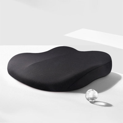 Car Wedge Seat Cushion For Car Seat Driver/Passenger- Wedge Car Seat Cushions For Driving Improve Vision/Posture - Memory Foam Car Seat Cushion For Hip Pain