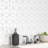 Metro Rhombus 10-1/2 " x 12-1/8 " Porcelain Mosaic Floor & Wall Tile-35928135