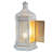 21.5" Moroccan Style Lantern Table Lamp-15421547