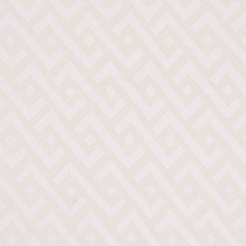 Tissu Schumacher x Miles Redd Safari, Ivoire