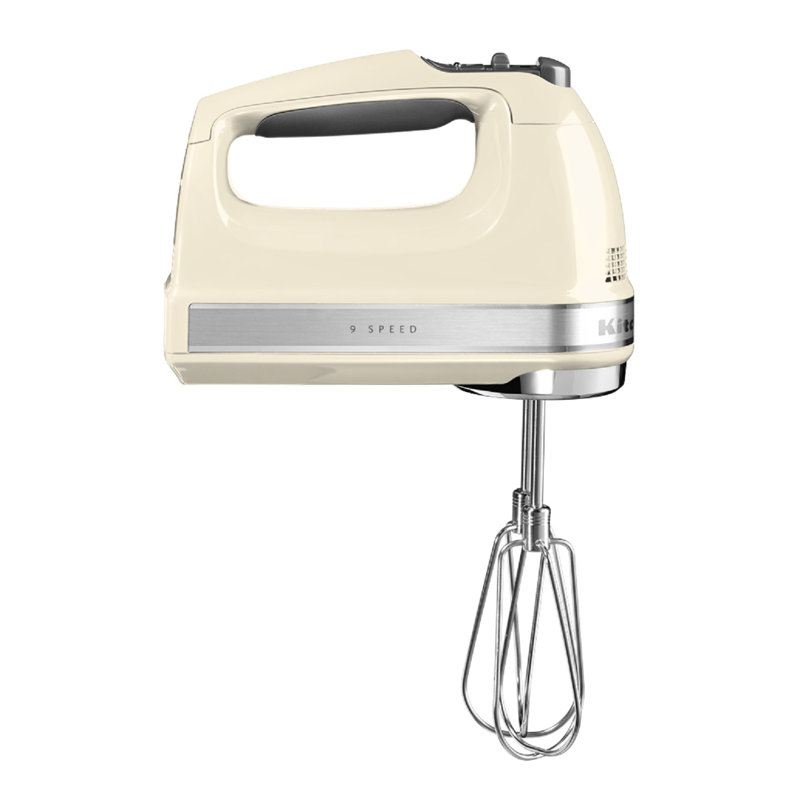 KitchenAid 9 Speed Hand Mixer, Almond Cream