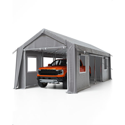 13 pi. L 25 pi. D Garage