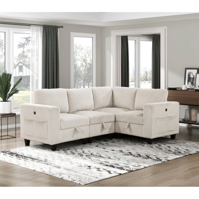 Canapé modulaire 4 pièces Modern