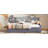 Upholstered Platform Bed With Storage And Drawers