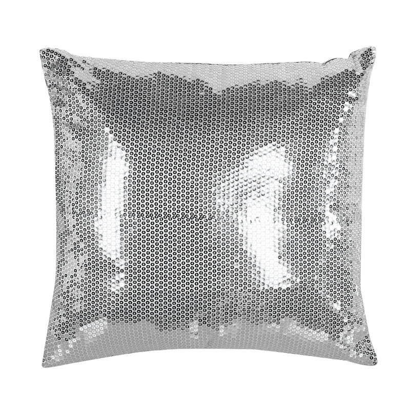 Pratt Square Cushion, Silver