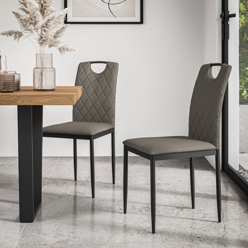 Daraich 6 - Person Dining Set, Oak/Grey