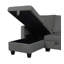 Canapé-lit modulaire réversible en velours de 82,5 po avec méridienne de rangement-1043157987