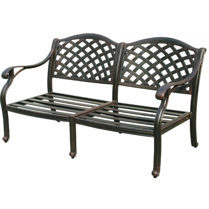 Nola 54 " W Straight Loveseat with Cushions