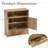 Wall Mounted Bathroom Cabinet With Adjustable Shelf And Drawers – Modern Mdf Storage Cabinet With Vertical Stripe Design And Metal Handles-78565572