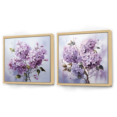 Ensemble de 2 mini-lilas Minimalist Elegance Dreamscape