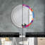 Huldar Glass Flat Wall Mirror