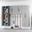 Barrayo Single Storage Cabinet ( 72 " H x 24 " W x 12 " D)-1467302018