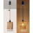 6'' Hardwired Outdoor Hanging Light