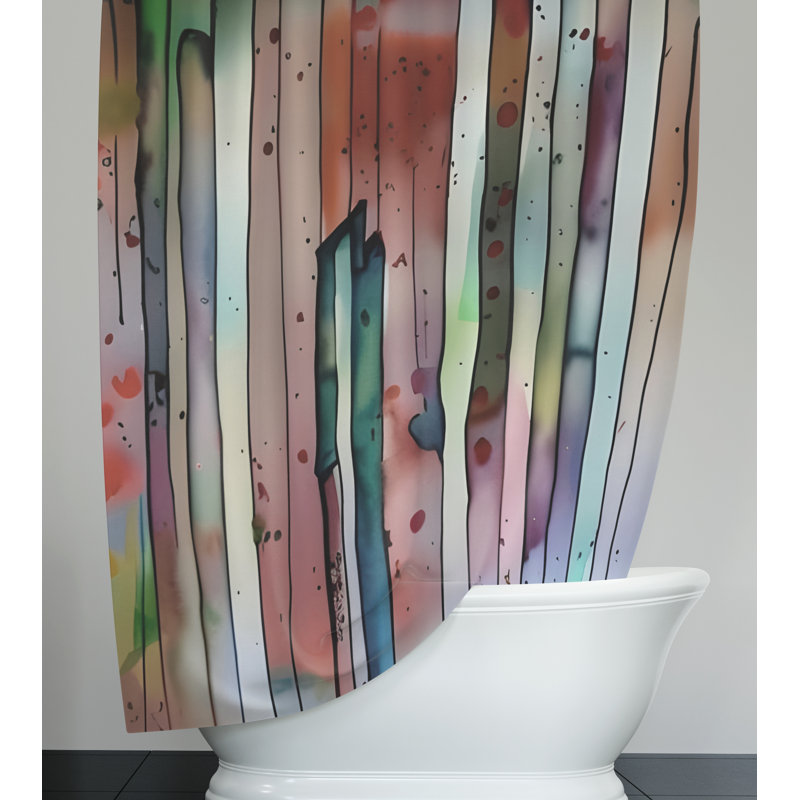 Rideau de douche Keenesburg, H 93 po x l 70 po