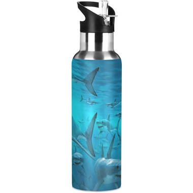 Orchids Aquae 64oz. Insulated Stainless Steel Water Bottle