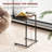 C Shaped Adjustable Height Side Table