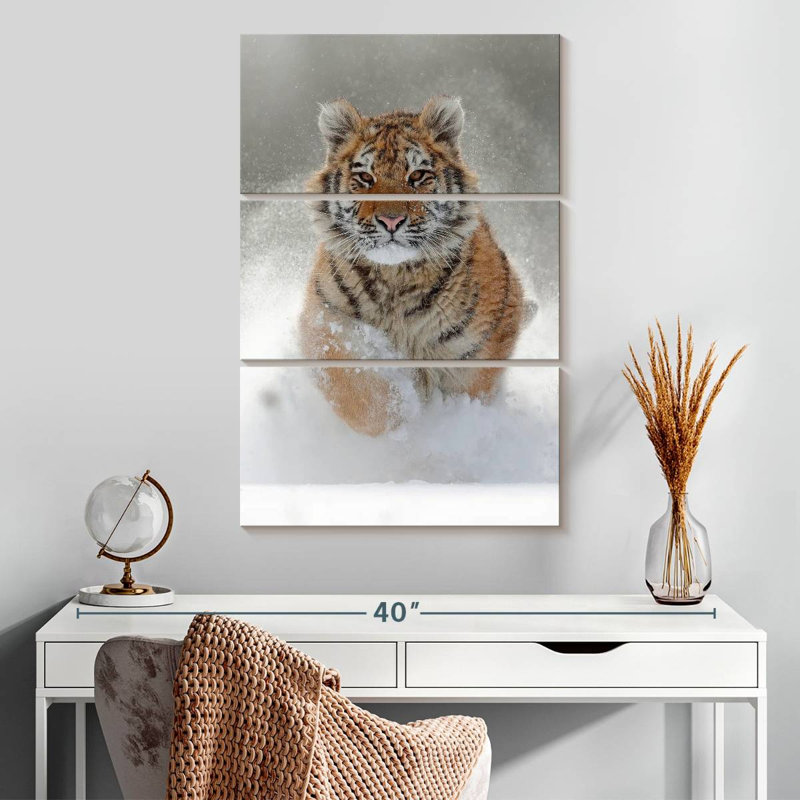 Tigre de l'Amour Brampt, H 32 po x l 20 po