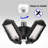 60W Motion Sensor Garage Light Cool 6500K White Lights