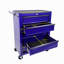 Coffre à outils roulant en métal avec 5 tiroirs, armoire à outils à 5 tiroirs de 20 po avec glissières à roulement à billes, coffre à outils en acier-698659739