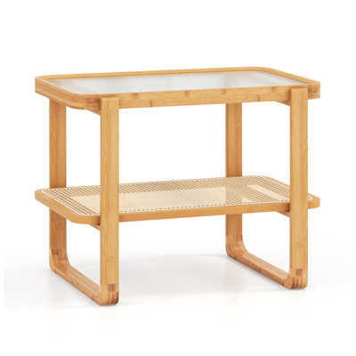 Akaden Tray Top Sled End Table