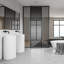 Lavabo sur pied uni à surface solide-73484507