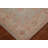 Vegetable Dye Blue Oushak Turkish Rug 4