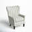 Mihara Upholstered Wingback Chair-78149865