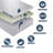 Hypoallergenic and Waterproof Fitted Mattress Protector-1217008975