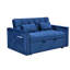 Canapé-lit convertible rembourré 3 en 1 avec 2 coussins-1226157206-1236508204